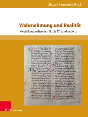cover image of Wahrnehmung und Realität